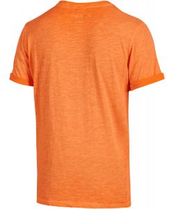 U-POWER T-Shirt Uomo Fluo Orange Manica Corta 3XL in Cotone Fiammato