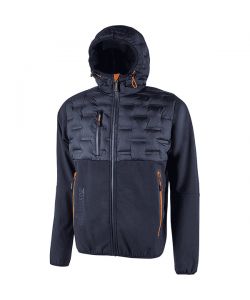 U-POWER Giacca Uomo Ibrida Antivento Deep Blue TG. M Traspirante e Leggera