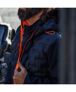 U-POWER Giacca da Lavoro Ibrida Spock Deep Blue TG XL Antivento e Traspirante