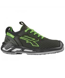 Scarpe Bryan Nero/Verde Basse 43 S3 Upower