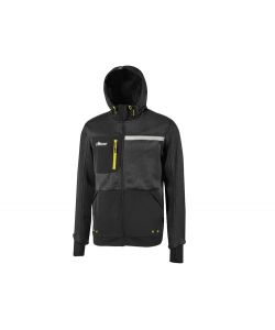 Felpa Ful-Zip U-Power Galaxy Black Carbon M