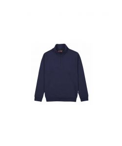 Felpa Zip Corta Deep Blue L Tautra Upower