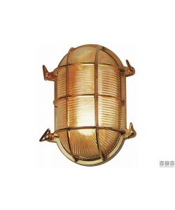 Lampada Tartaruga Ovale L262Mm Ottone