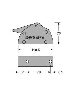 Stopper Doppio Antal Cam611