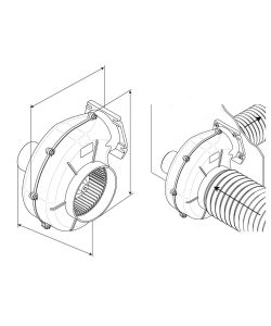 Aspiratore Flangiato Ocean Hd 550 24V