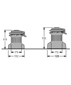 Winch Antal Selftailing Xt16