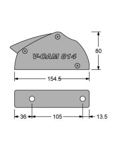 Stopper Triplo Antal V814 8/10Mm