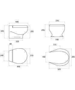 Toilet Nano Sft Panel 12V