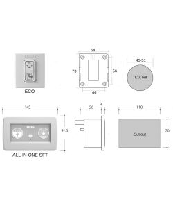 Toilet Nano Sft Panel 12V