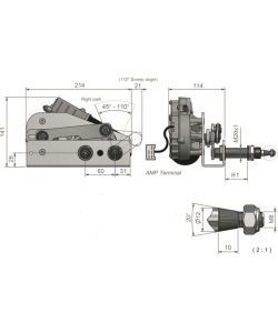 Tergicristalli Roca W50 24V H78Mm
