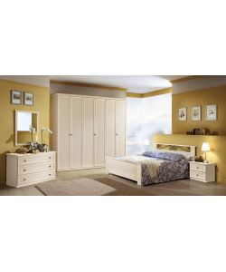 Specchiera Linda Beige Elegante 70x90 cm - Bordi in Laminato