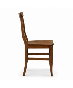 Sedia Arte Povera in Noce - Elegante e Resistente 45x38x90 cm
