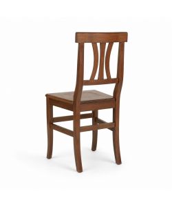 Sedia Arte Povera in Noce - Elegante e Resistente 45x38x90 cm