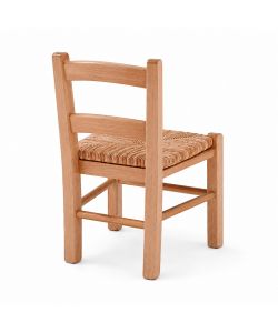Domo Mea Sedia Young Legno color Noce 30x28x50 cm - Ideale per Bambini