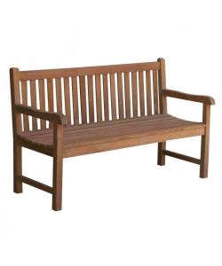 Cosma Panca da Giardino Lidia 150 in Legno Teak Colore Marrone 150x65x90