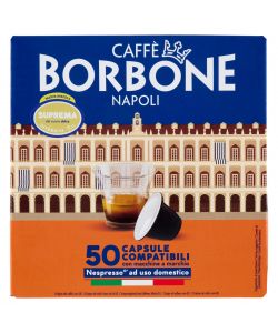 Caff� Borbone Capsule Compatibili Nespresso Miscela Suprema 50pz