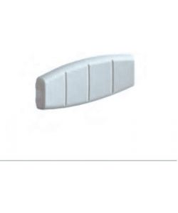 K Design Schienale da Muro Morbido per Doccia XL EXTRALIGHT Nero
