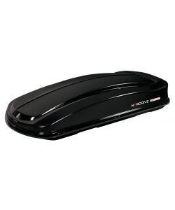 Box 530D, Box Tetto In Abs, 530 Litri, Doppia Apertura - Nero Lucido