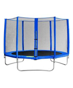 Cosma Trampolino Elastico Blu diam. 366 cm con Rete - Portata 160 kg