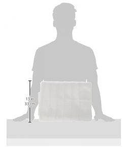 Innoliving Scaldaletto Elettrico Singolo Poliestere Bianco 150x80 cm