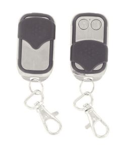 Sicetech Radiocomando Universale 433MHz Bianco e Grigio 4 Pulsanti