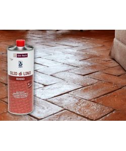 Olio Rosso per Lucidatura Legno 1 l - Brillantezza Profonda