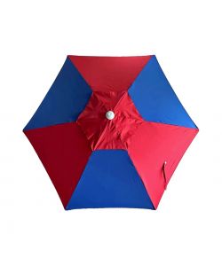 Ombrellone da Spiaggia Antivento Anti-UV - D.220 cm - Colori Assortiti