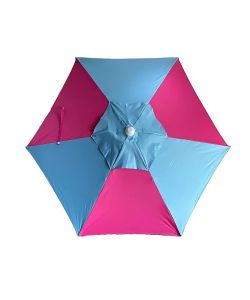 Ombrellone da Spiaggia Antivento Anti-UV - D.220 cm - Colori Assortiti
