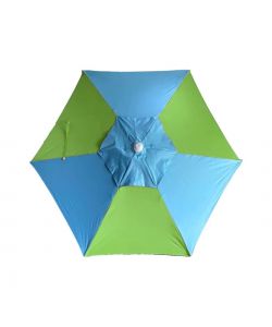 Ombrellone da Spiaggia Antivento Anti-UV - D.220 cm - Colori Assortiti
