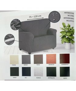 Batik Copridivano 1 Posto Grigio per Soggiorno Rivestimento Arredo