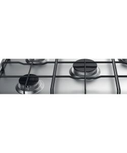 Indesit Piano Cottura Inox 5 Fuochi a Gas - Accensione Elettronica
