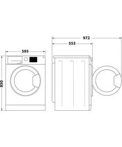Indesit Lavatrice Carica Frontale 7kg 1200 Giri Bianco A Inverter
