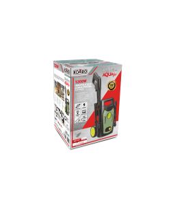 Kombo Idropulitrice ad Acqua Fredda con Ruote 1200W 100Bar 6,5L/Min