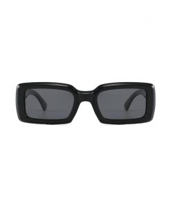 Gian Marco Venturi Occhiali da Sole Polarizzati Nero-Nero Unisex Oversize