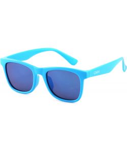 Gianmarco Venturi Occhiali da Sole Unisex Azzurro-Blu Specchio 48 mm