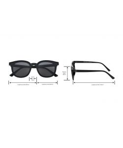 GianMarcoVenturi Occhiali da Sole Polarizzati Nero 64mm Unisex 270-1
