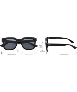 Gianmarco Venturi Occhiali da Sole Polarizzati Unisex 53mm Nero Grigio