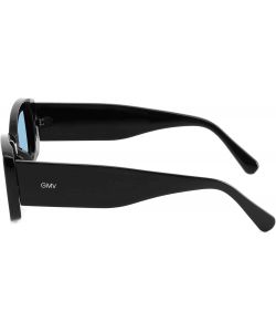 Gianmarco Venturi Occhiali da Sole Polarizzati 290-2 Nero Blu 53 mm