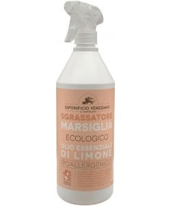 Sgrassatore Ecologico di Marsiglia Limone 750 ml + Panno Lattice