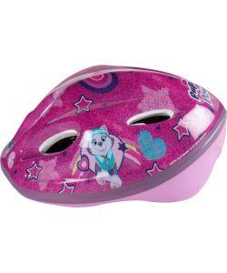 Set Bici Bambina Paw Patrol con Casco Fuxia, Campanello e Cestino