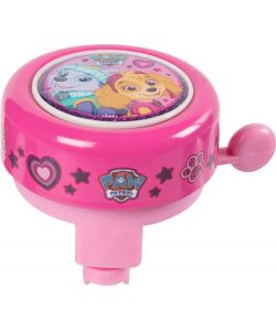 Set Bici Bambina Paw Patrol con Casco Fuxia, Campanello e Cestino