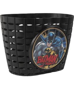 Set Bici Bambino Batman con Casco e Campanello Nero 5-12 Anni