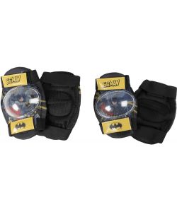 TataWay Kit protezione bici bambino Batman gomitiere guanti neri taglia unica