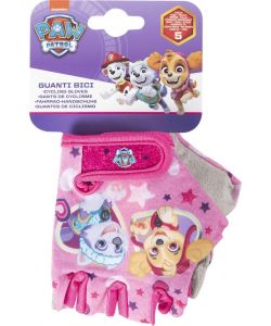 TataWay Kit protezione bici bambina Paw Patrol fucsia con guanti S