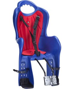 Set Seggiolino Posteriore e Casco Bingo Rosso e Bianco S 52-56 cm