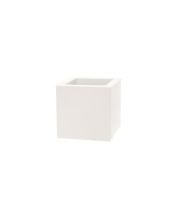 Vaso Schio Cubo 25 Bianco 25 x 25 x 25 cm