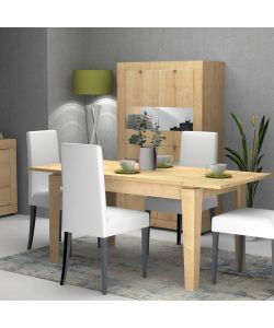 Tavolo allungabile Megaron rovere 120x80 cm