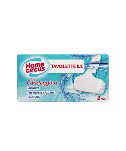 Tavoletta Detergente igienizzante per WC Home Circus Candeggina 4 pezzi