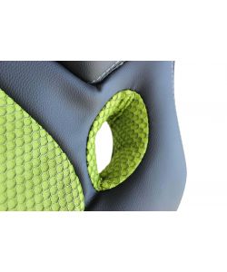 Cosma Poltrona Gaming Uncharted Verde Lime con Braccioli 61x65x104 h
