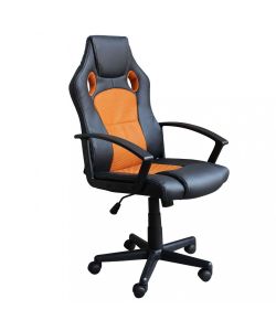 Cosma Poltrona Gaming Uncharted Rossa e Nera in Poliuretano 61x65 cm